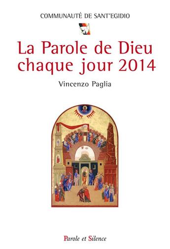 Couverture du livre « La parole de Dieu chaque jour 2014 » de  aux éditions Parole Et Silence