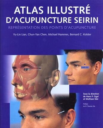 Couverture du livre « Atlas illustre d'acupuncture seirin » de  aux éditions Konemann