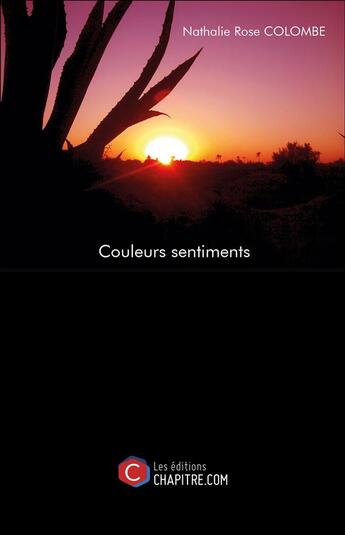 Couverture du livre « Couleurs sentiments » de Nathalie Rose Colombe aux éditions Chapitre.com