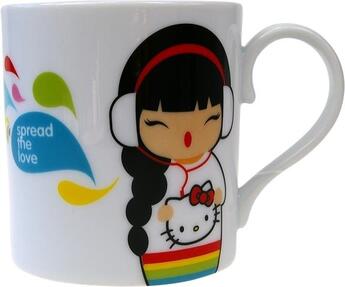 Couverture du livre « Mug hello kitty gigi (lot de 6) » de  aux éditions Dg-exodif