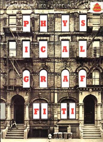 Couverture du livre « Led Zeppelin physical graffiti guitar tab » de Led Zeppelin aux éditions Alfred