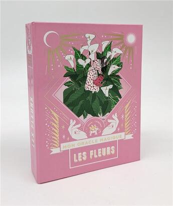 Couverture du livre « Mon oracle magique : les fleurs » de Christine Cieur aux éditions Le Lotus Et L'elephant