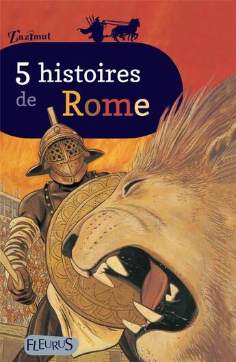 Couverture du livre « 5 histoires de rome » de  aux éditions Fleurus