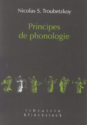 Couverture du livre « Principes de phonologie » de Troubetzkoy/Martinet aux éditions Klincksieck