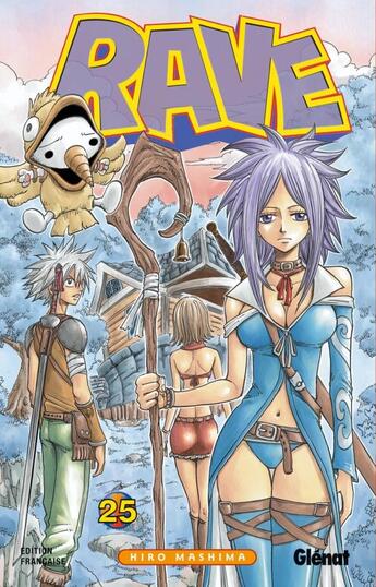 Couverture du livre « Rave Tome 25 » de Mashima aux éditions Glenat