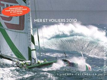 Couverture du livre « Agenda calendrier mer & voiliers 2010 » de Gilles Martin-Raget aux éditions Hugo Image