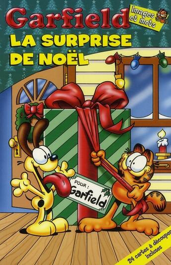 Couverture du livre « Garfield ; la surprise de Noël » de  aux éditions Presses Aventure