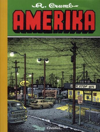 Couverture du livre « Amerika » de Robert Crumb aux éditions Cornelius