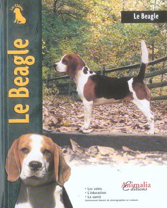 Couverture du livre « Le Beagle » de Elizabeth Lanyon aux éditions Animalia