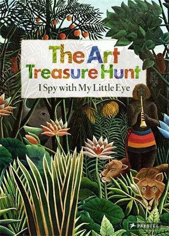 Couverture du livre « The art treasure hunt: i spy with my little eye » de Doris Kutschbach aux éditions Prestel