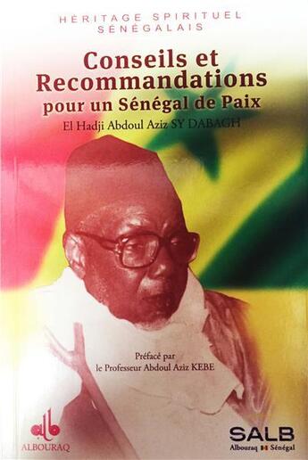 Couverture du livre « Conseils et recommandations » de Abdoul Aziz El Hadji aux éditions Albouraq