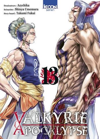 Couverture du livre « Valkyrie apocalypse Tome 13 » de Shinya Umemura et Takumi Fukui et Ajichika aux éditions Ki-oon