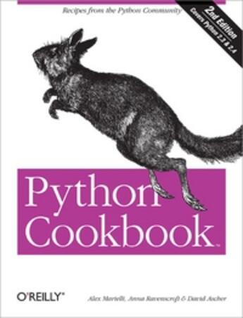 Couverture du livre « Python Cookbook, 2e » de Alex Martelli aux éditions O Reilly & Ass