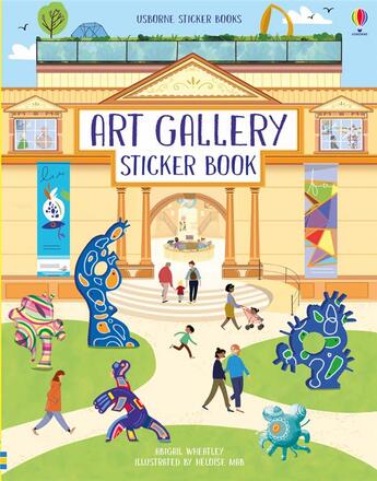 Couverture du livre « Art Gallery - Doll's House Sticker Books » de Abigail Wheatley et Heloise Mab aux éditions Usborne