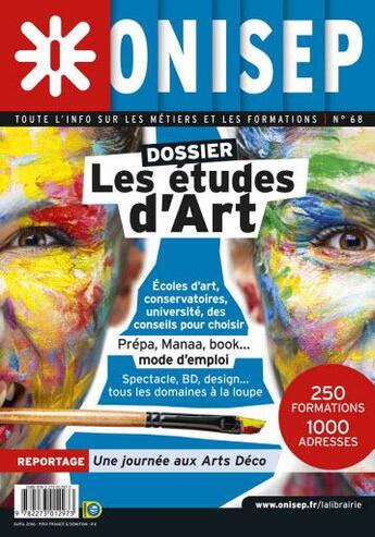 Couverture du livre « Les études d'art » de  aux éditions Onisep