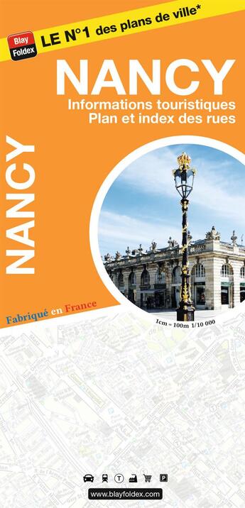 Couverture du livre « Plan nancy » de  aux éditions Blay Foldex