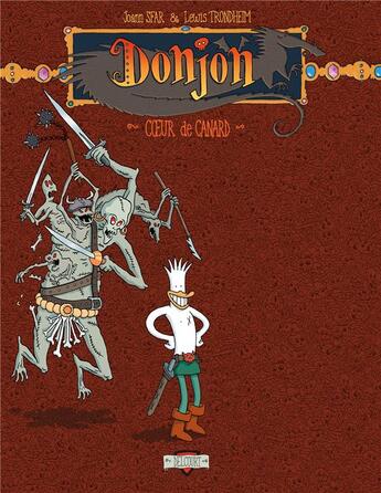 Couverture du livre « Donjon Zénith Tome 1 : coeur de canard » de Joann Sfar et Lewis Trondheim aux éditions Delcourt