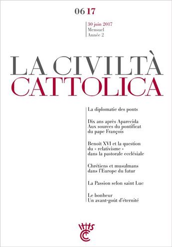 Couverture du livre « Civilta cattolica juin » de Antonio Spadaro aux éditions Parole Et Silence