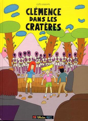 Couverture du livre « Clémence dans les cratères » de Clery Dubourg aux éditions Na Editions