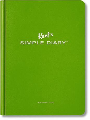 Couverture du livre « Keel's simple diary t.2 ; olive green » de Philipp Keel aux éditions Taschen