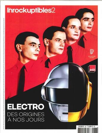 Couverture du livre « Les inrockuptibles2 n 86 - electro des origines a aujourd'hui - avril 2019 » de  aux éditions Les Inrocks