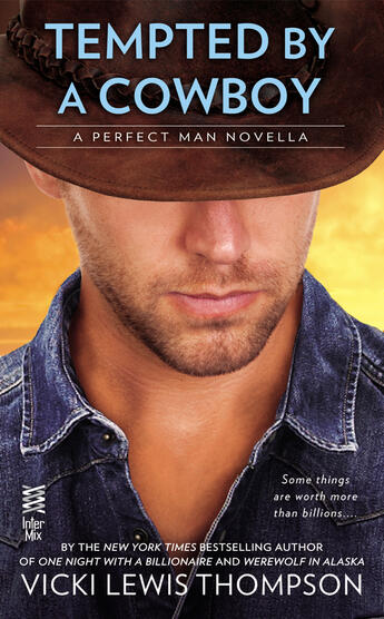 Couverture du livre « Tempted By a Cowboy (Novella) » de Vicki Lewis Thompson aux éditions Penguin Group Us