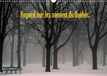 Couverture du livre « Regard sur les saisons du quebec calendrier mural 2020 din a3 horizontal - petit voyage au fil des s » de Angel Vallee aux éditions Calvendo