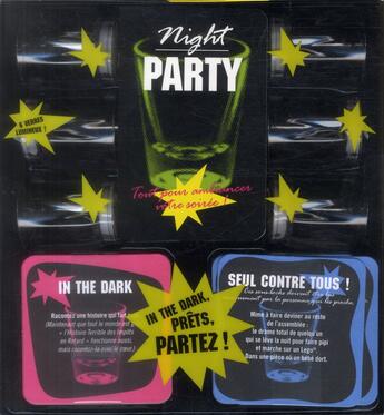 Couverture du livre « Night party ; coffret » de  aux éditions Hachette Pratique