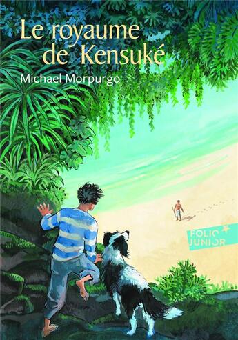 Couverture du livre « Le royaume de kensuké » de Michael Morpurgo aux éditions Gallimard-jeunesse