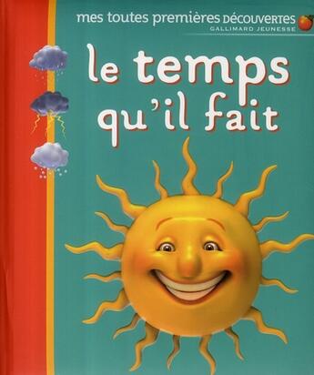 Couverture du livre « Le temps qu'il fait » de Hallensleben/Roussel aux éditions Gallimard-jeunesse