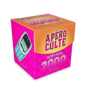 Couverture du livre « Mini-boite apéro culte années 2000 » de  aux éditions Marabout