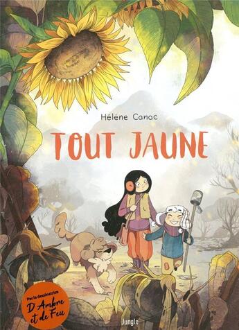 Couverture du livre « Tout jaune » de Helene Canac aux éditions Jungle