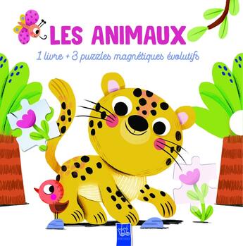 Couverture du livre « Les animaux livre et puzzle » de  aux éditions Yoyo Books