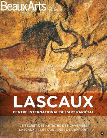 Couverture du livre « Lascaux, centre international de l'art pariétal » de  aux éditions Beaux Arts Editions