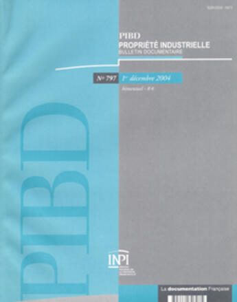 Couverture du livre « Textes officiels. doctrine. jurisprudence (pibd n.797 1er decembre 200 » de  aux éditions Documentation Francaise