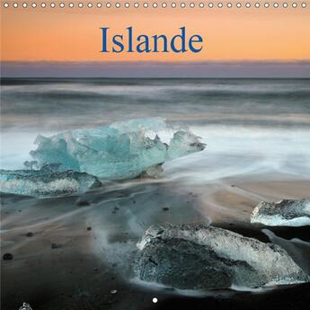 Couverture du livre « Islande calendrier mural 2018 300 300 mm square - photos de paysages fascinants » de Grosskopf R aux éditions Calvendo