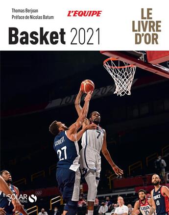 Couverture du livre « Livre d'or du basket (édition 2021) » de  aux éditions Solar