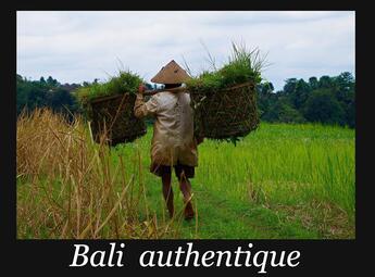 Couverture du livre « Bali authentique » de Philippe Van Der Eecken aux éditions Books On Demand