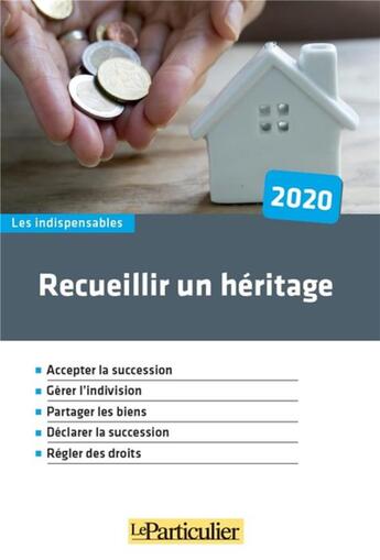 Couverture du livre « Recueillir un héritage (7e édition) » de  aux éditions Le Particulier