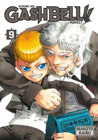 Couverture du livre « Gash bell!! - perfect edition Tome 9 » de Makoto Raiku aux éditions Meian