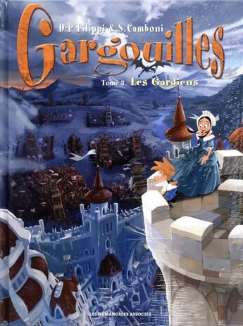 Couverture du livre « Gargouilles ; t.1 à t.3 » de Denis-Pierre Filippi et J. Etienne et Silvio Camboni aux éditions Humanoides Associes