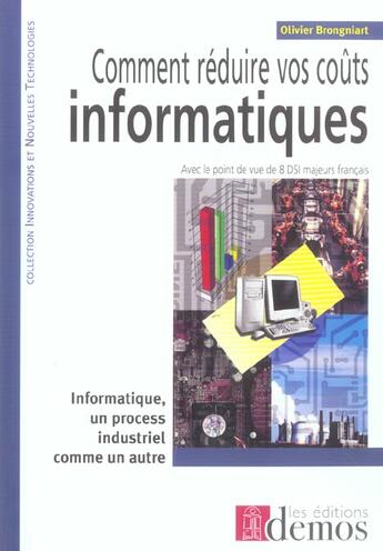 Couverture du livre « Comment Reduire Vos Couts Informatiques » de Brongniart O aux éditions Demos