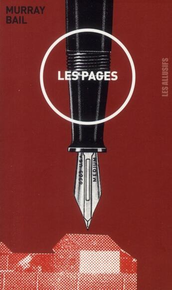 Couverture du livre « Les pages » de Murray Bail aux éditions Les Allusifs