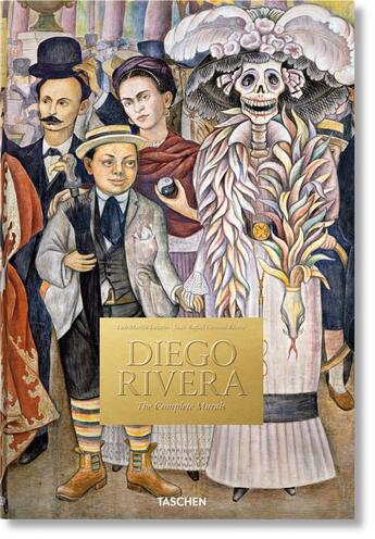 Couverture du livre « Diego Rivera ; toutes les oeuvres murales » de  aux éditions Taschen