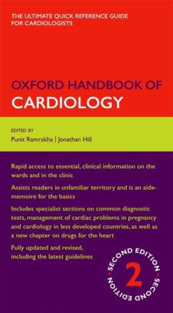 Couverture du livre « Oxford Handbook of Cardiology » de Punit Ramrakha aux éditions Oup Oxford