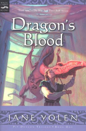 Couverture du livre « Dragon's Blood » de Jane Yolen aux éditions Houghton Mifflin Harcourt