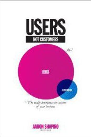 Couverture du livre « Users First, Customers Second: What Really Determines The Success Of Your Business » de Aaron Shapiro aux éditions Viking Adult