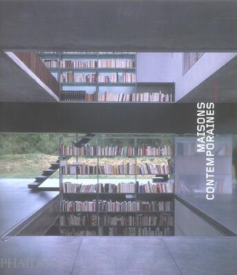 Couverture du livre « Maisons contemporaines (br) » de Melhuish Clare aux éditions Phaidon