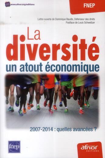 Couverture du livre « La diversité ; un atout économique » de  aux éditions Afnor