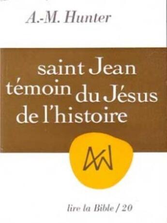 Couverture du livre « Saint jean » de Hunter Archibald-Mac aux éditions Cerf